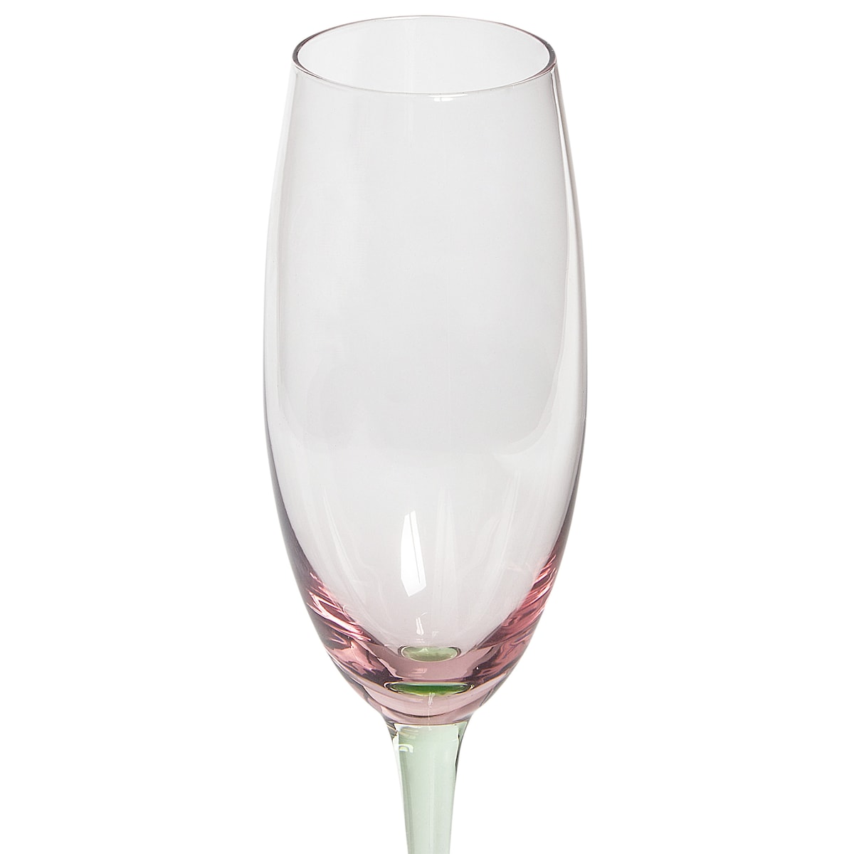 Zestaw 4 kieliszków do szampana flet DIOPSIDE 200 ml Różowy