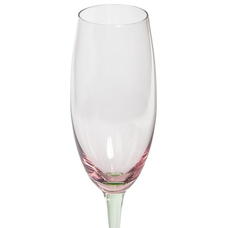 Zestaw 4 kieliszków do szampana flet DIOPSIDE 200 ml Różowy