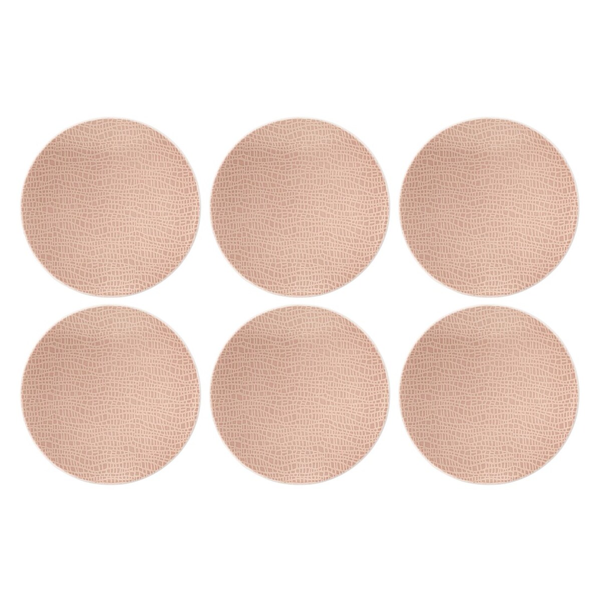 SELTMANN LIFE FASHION POSH ROSE Zestaw 6 talerzy do sałatek 16.5 cm