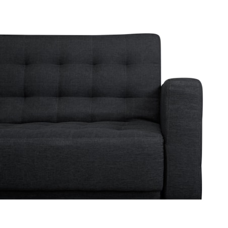 Sofa rozkładana grafitowa ABERDEEN