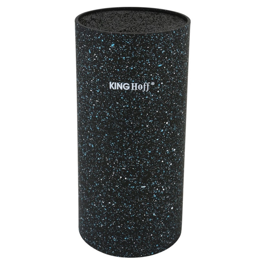 Uniwersalny stojak na noże do noży czarny KINGHOFF