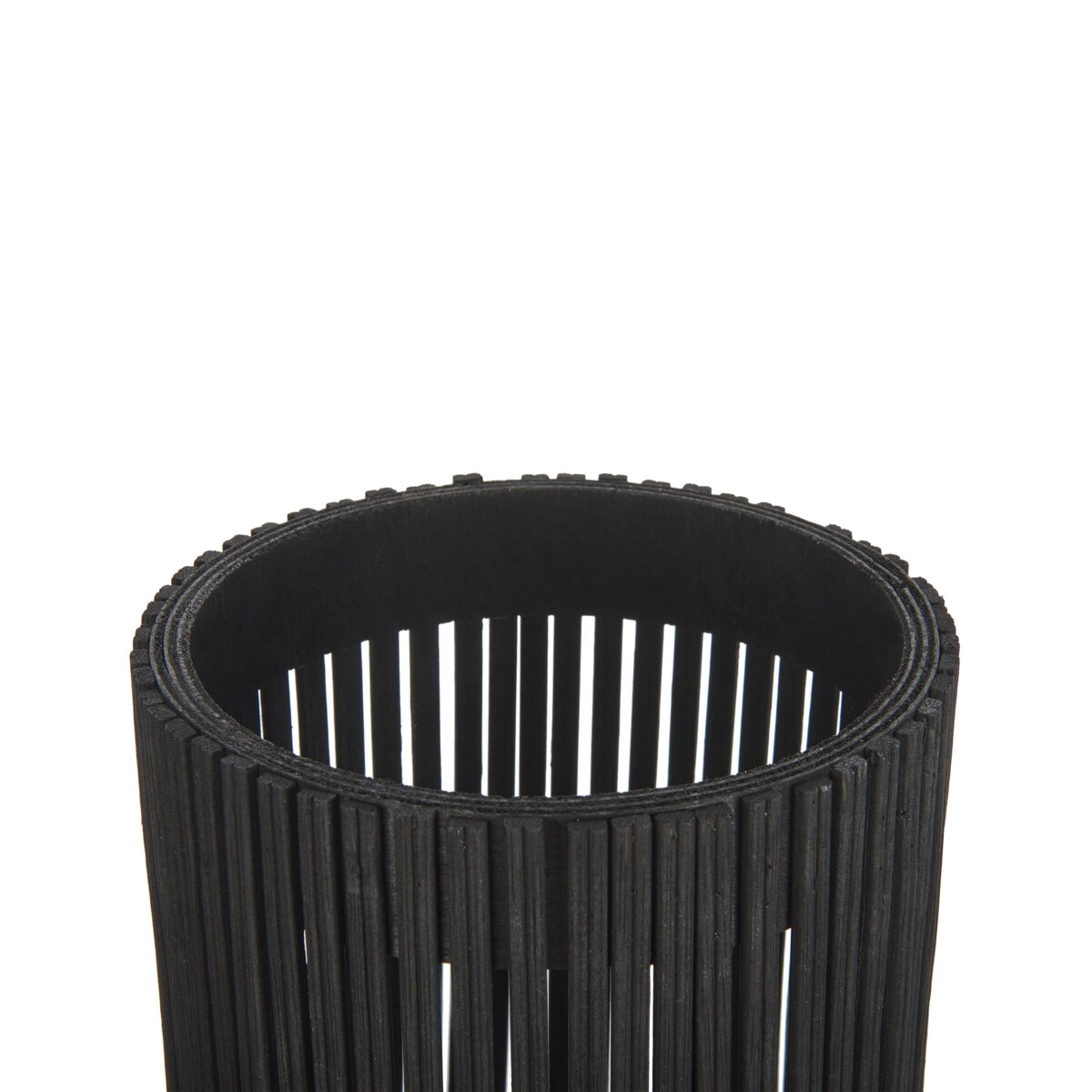 Lampion bambusowy 58 cm czarny LEYTE