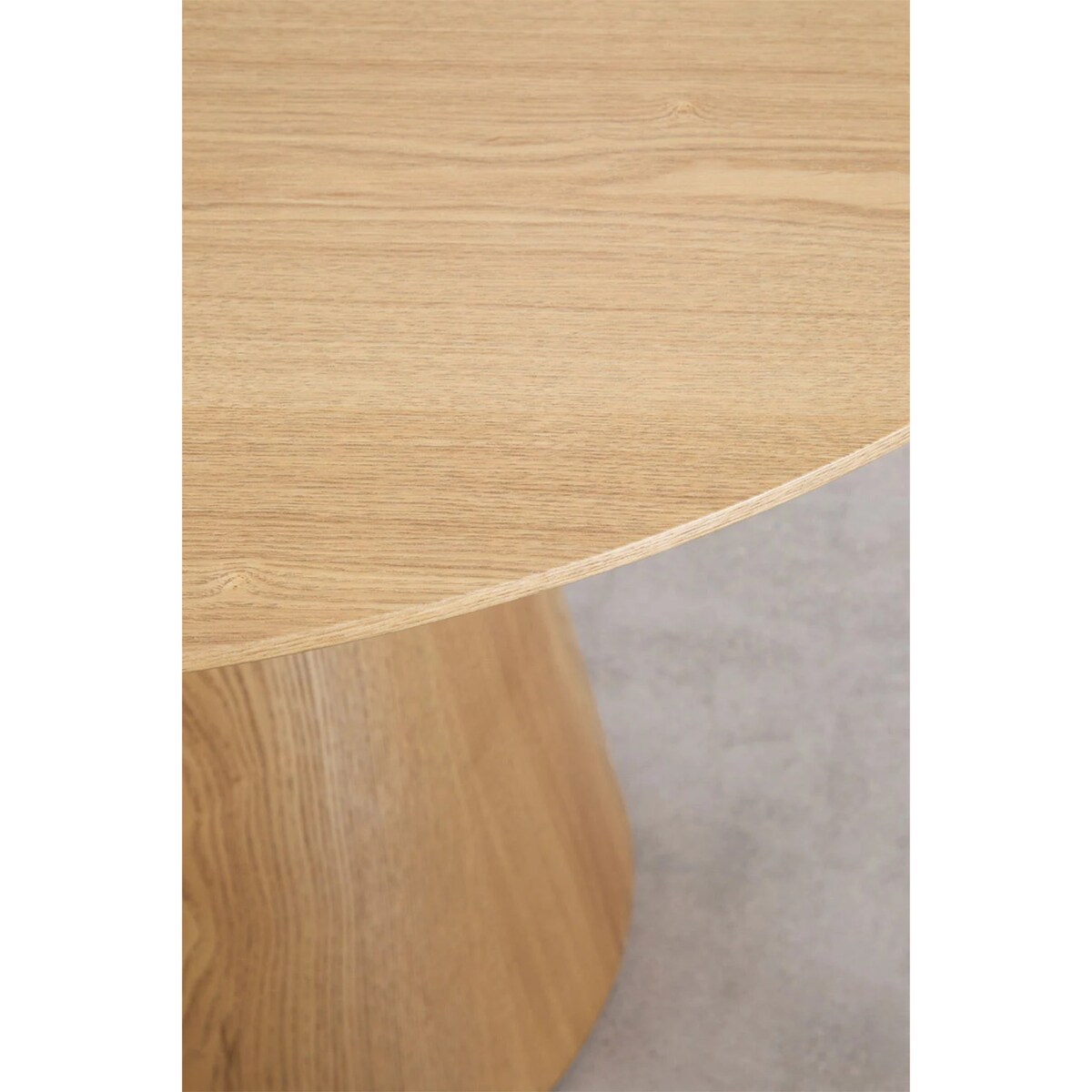 Okrągły stół jadalniany z drewna Ø120 cm Aura naturalny