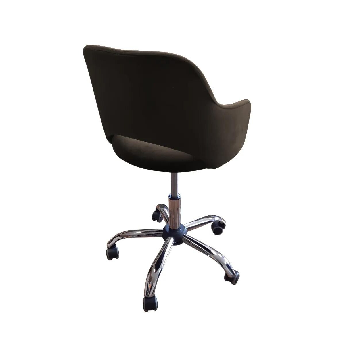 Fotel IZMA VELVET brązowy