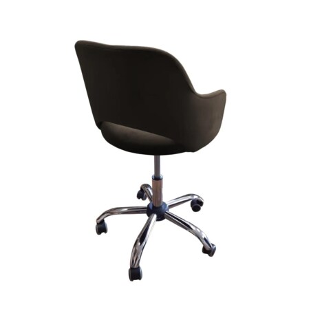 Fotel IZMA VELVET brązowy