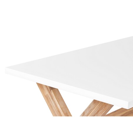 Zestaw ogrodowy dla 6 osób OLBIA z poduszkami Beton Beżowy