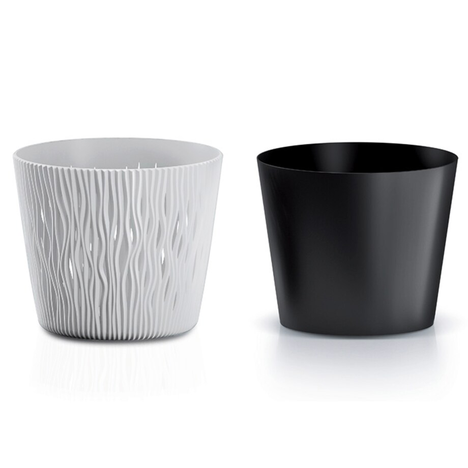 Doniczka Z Wkładem Osłonka Sandy Round 15,8 Cm