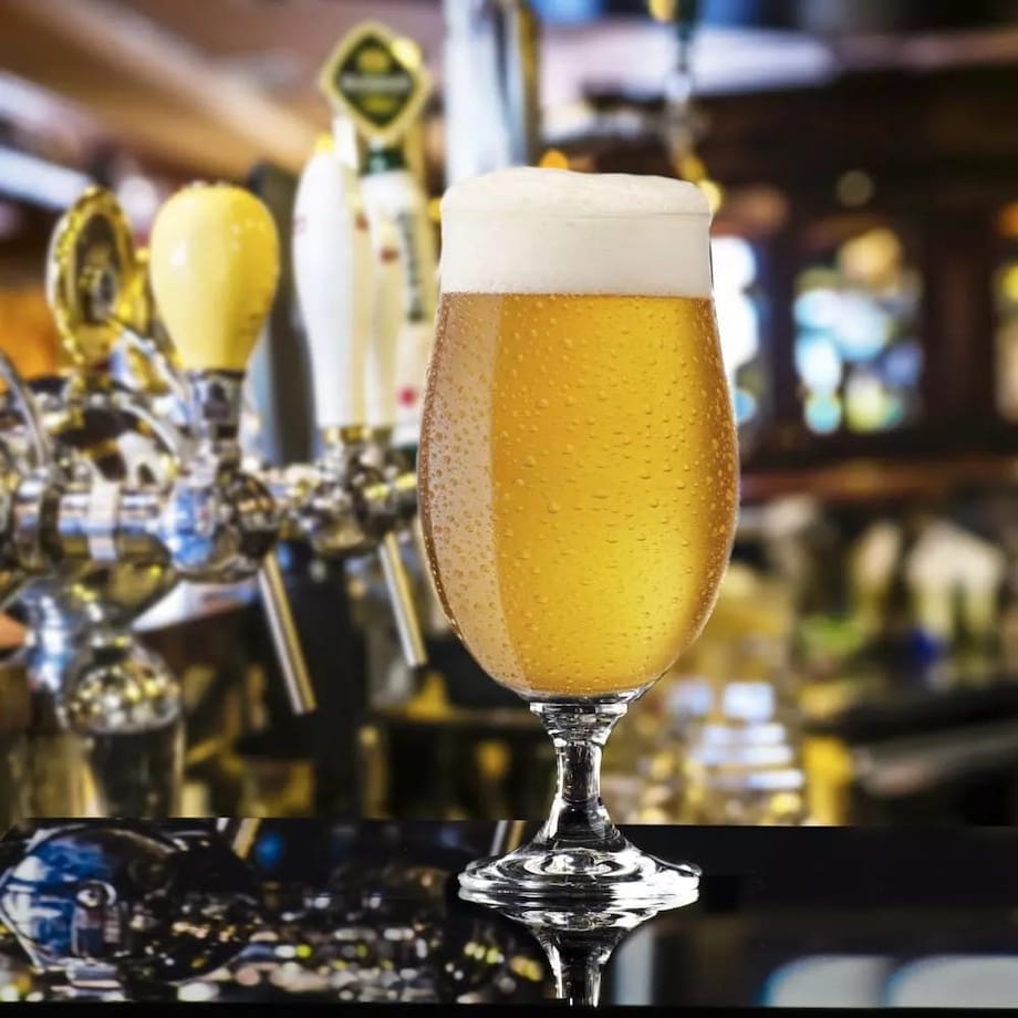 Zestaw Kufli na Stopce Krosno Pokal do Piw Typu Lager 500 ml Harmony 6 szt