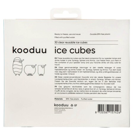 KOODUU Kostki lodu wielokrotnego użytku