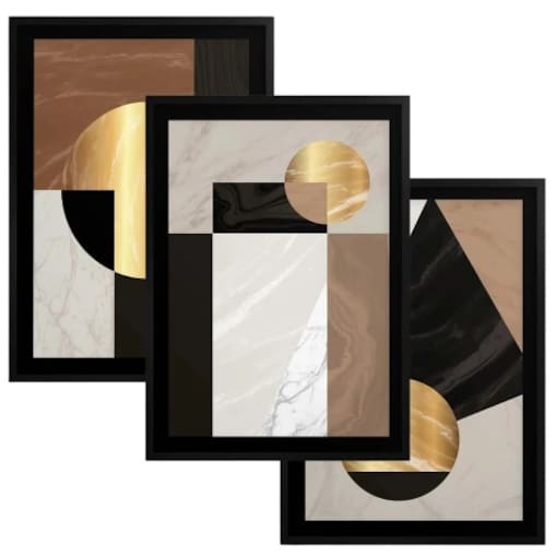 Plakaty na ścianę z ramkami Nowoczesne obrazy ścienne ozdoba do biura
