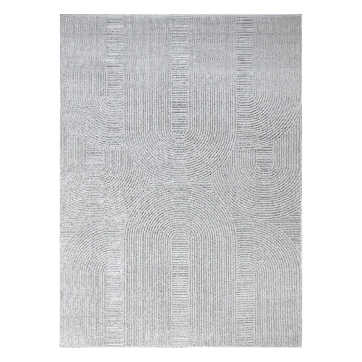 Dywan BALANCE 9086 szary - Geometryczny, 160x220 cm