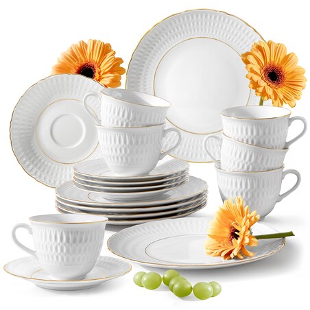 Konsimo SOFIA Zestaw kawowy 6 os. (18 el.)