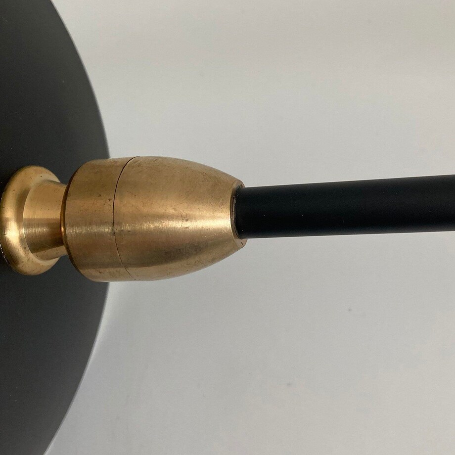 Kinkiet ścienny na peszlu Crane ST-W8701 Step do sypialni czarny