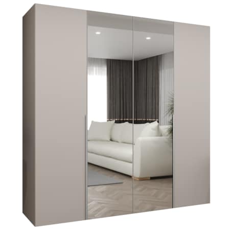 Szafa uchylna otwierana ALICANTE 2 200 wys. 202 cm Kaszmir + u. Kaszmir