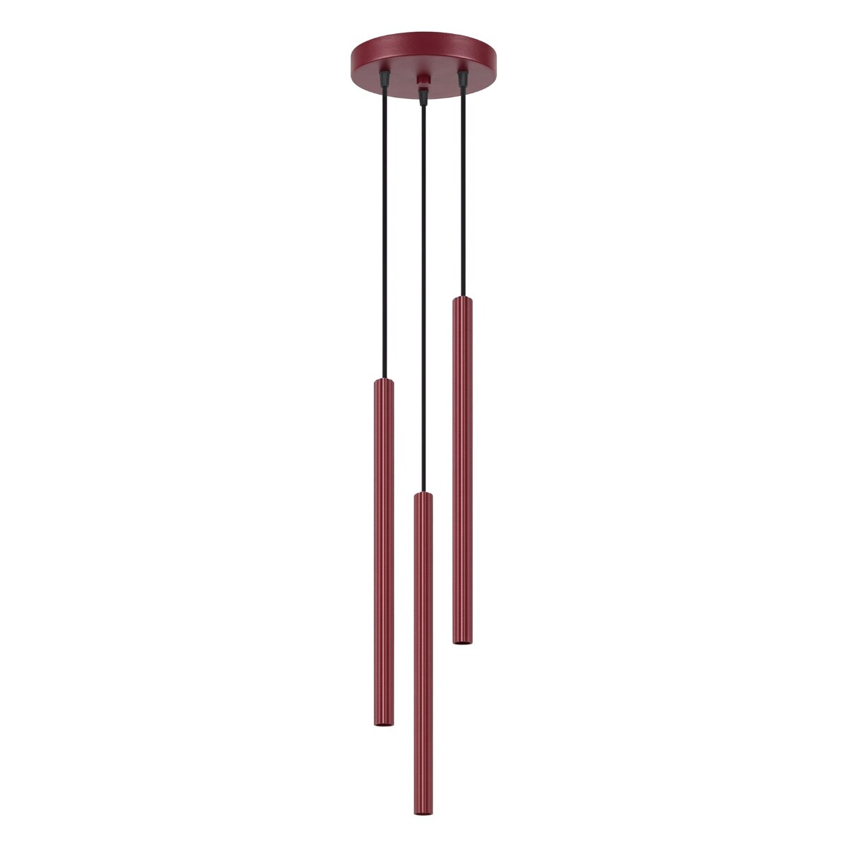 Lampa wisząca ARCHE 3P burgund