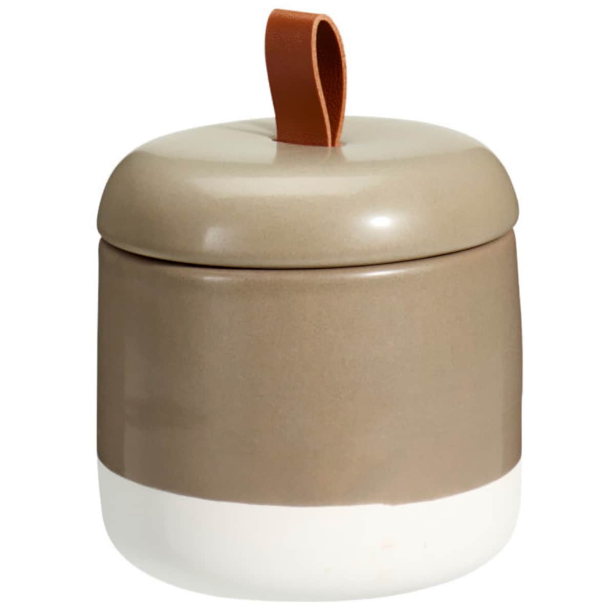 Ceramiczny pojemnik na waciki THE PASTELS, Ø 10 cm