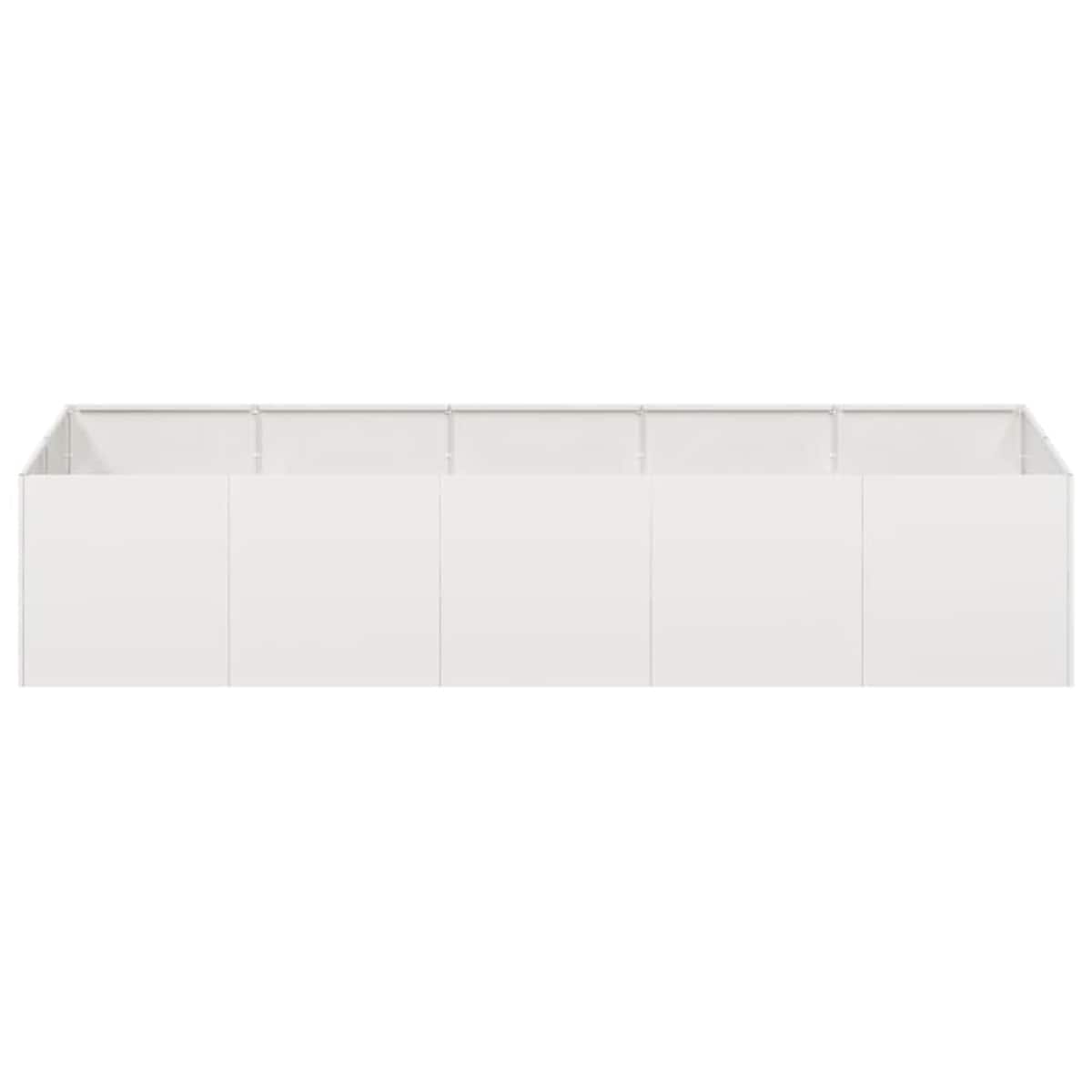 vidaXL Doniczka 200x80x40 cm Stal nierdzewna