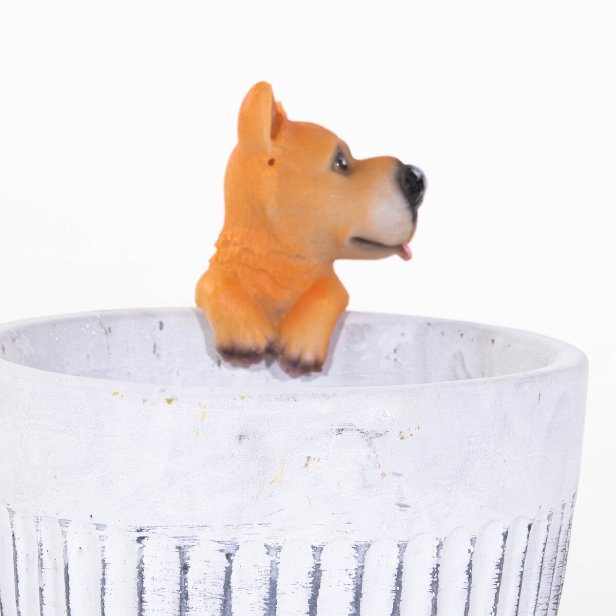 Ozdoba na doniczkę, zawieszka piesek