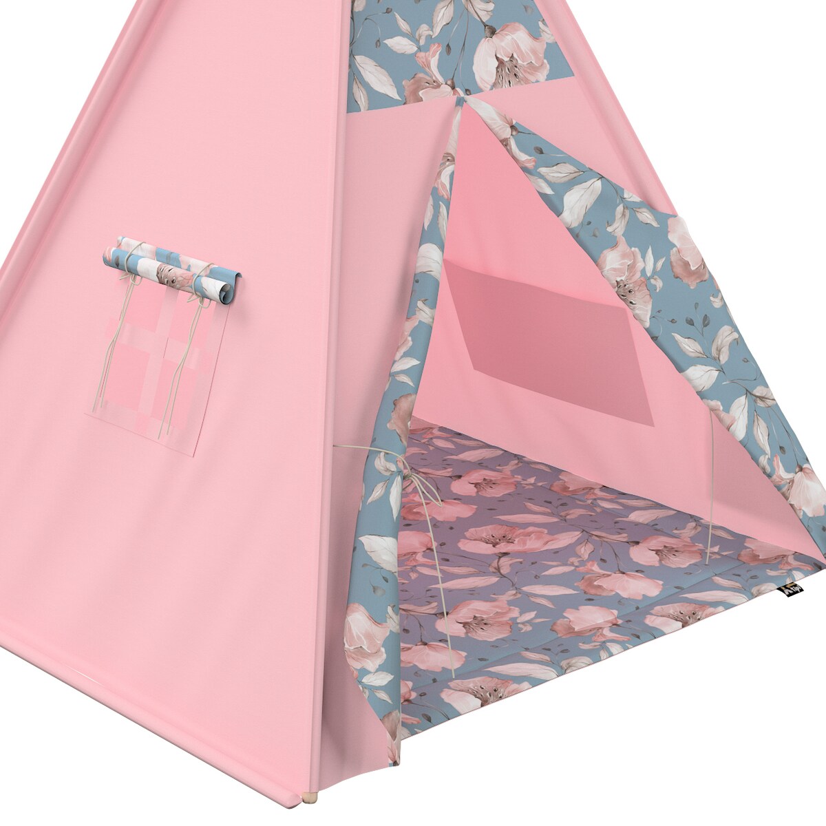 Mata do tipi, niebiesko-różowy, 110x110, Magic Collection