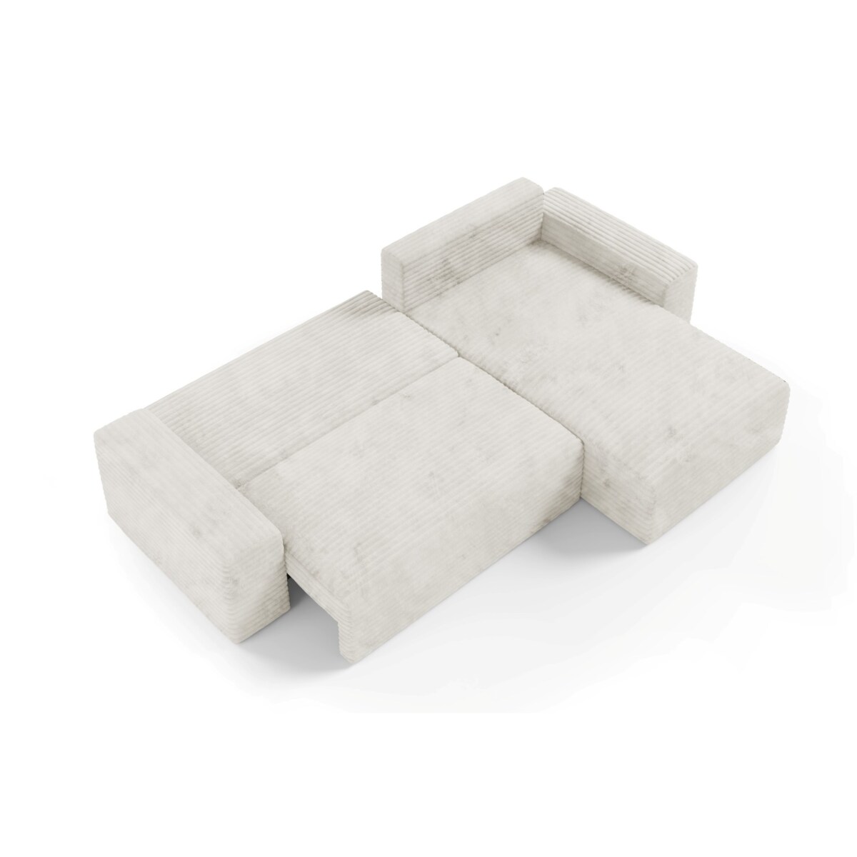 Narożnik COCO L z funkcją spania Kolor: TILIA 1