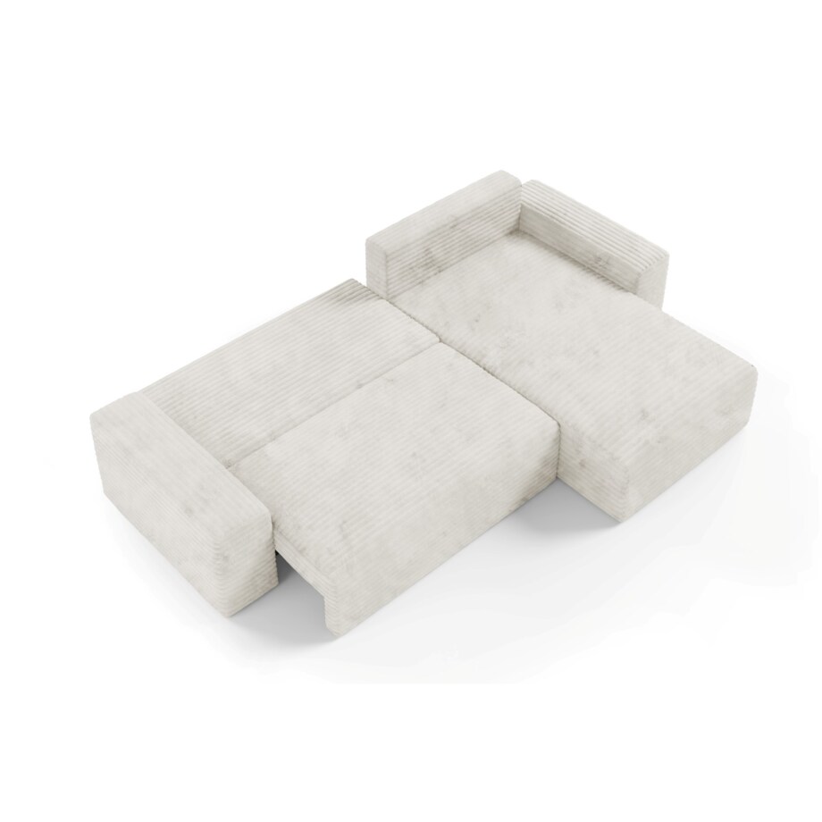 Narożnik COCO L z funkcją spania Kolor: TILIA 1