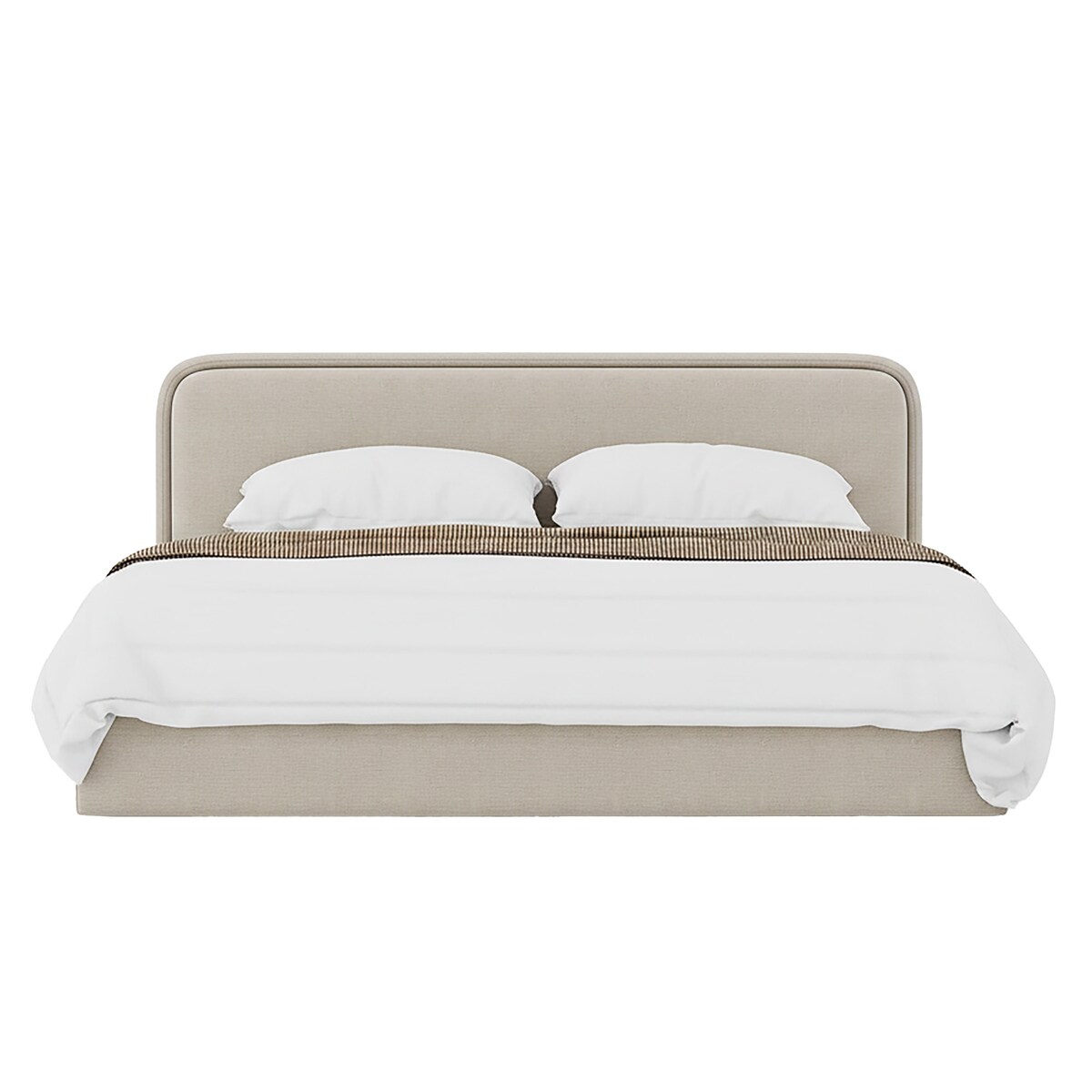 Łóżko Tapicerowane Grand 140X200 Stelaż Pojemnik Na Pościel Wind 05