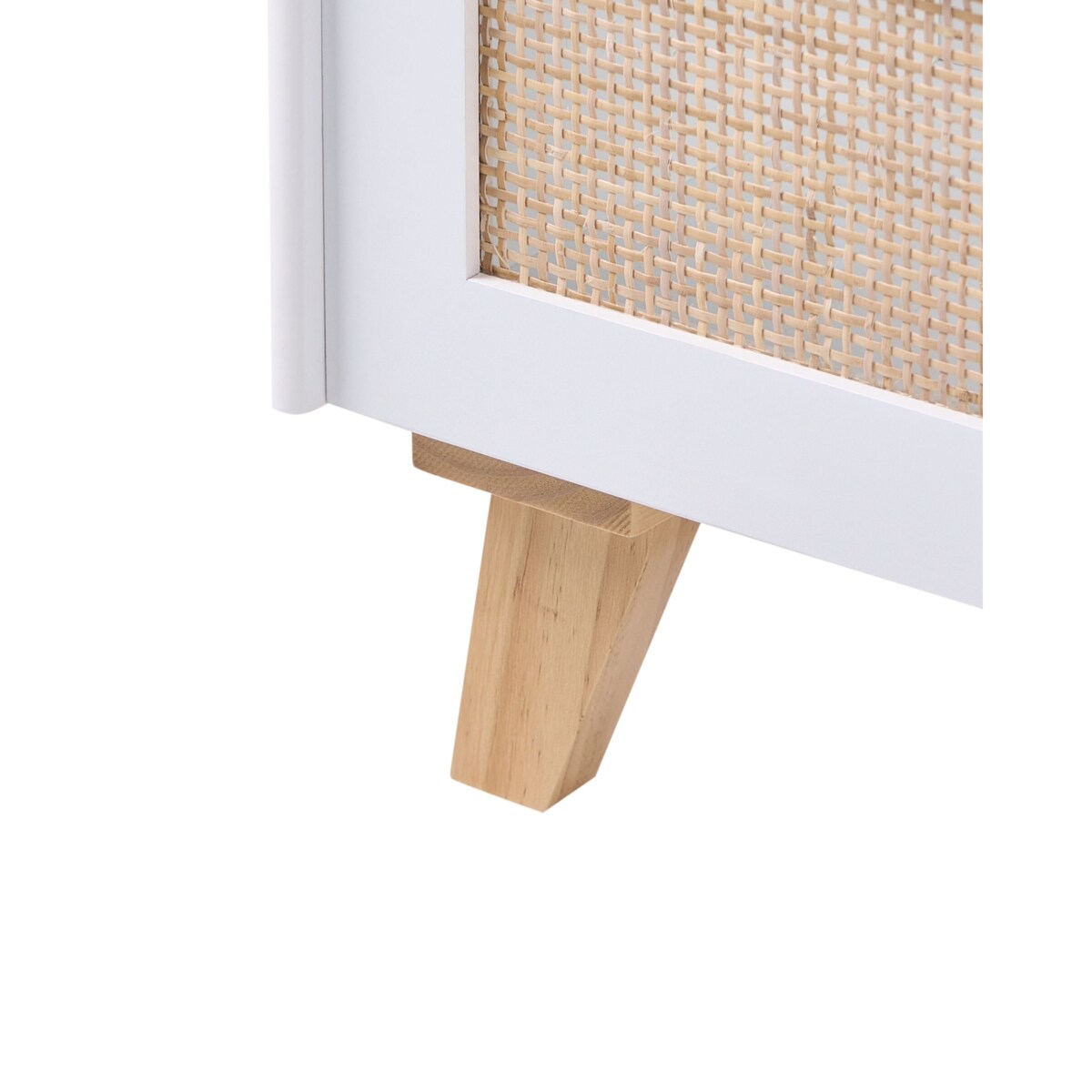 Regał na książki 2 półki JACKIT 72 cm Biały