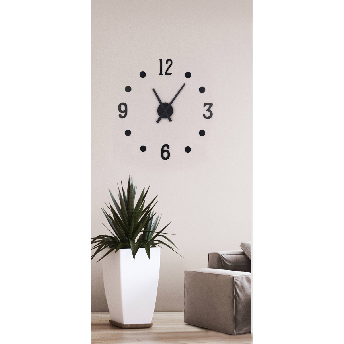 Zegar ścienny ZRÓB TO SAM, wskazówkowy, Ø 40 cm