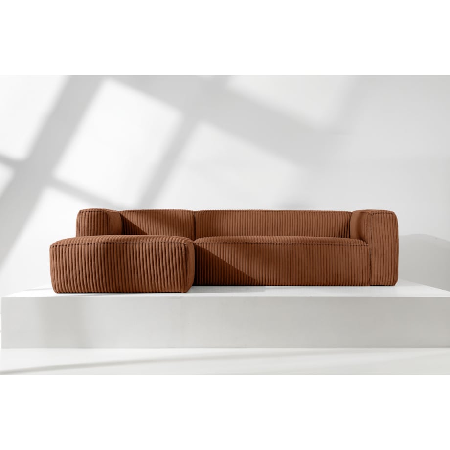 KONSIMO FEROX Duży narożnik lewy, rudy