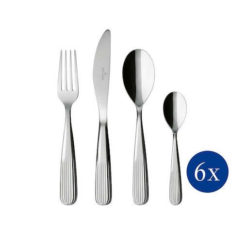 Zestaw sztućców Rose Garden, 24 el, Villeroy & Boch