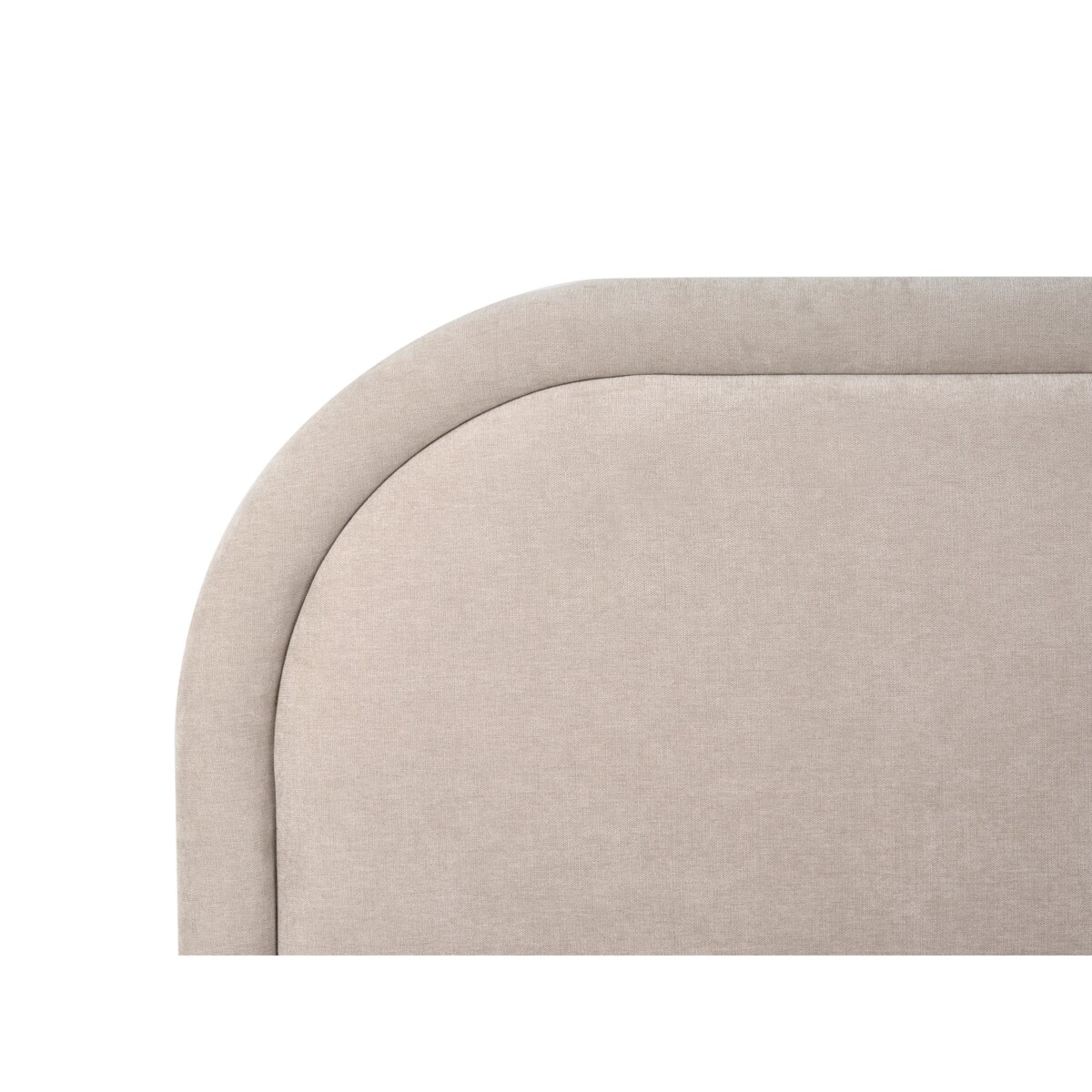 Łóżko z pojemnikiem QUILLIEN 160 x 200 cm Beżowy