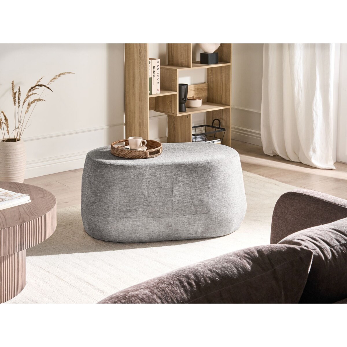 Ławka ASHTON Jasnoszary