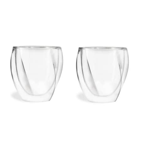 Zestaw 2 szklanek z podwójną ścianką Cristallo 250 ml 25486