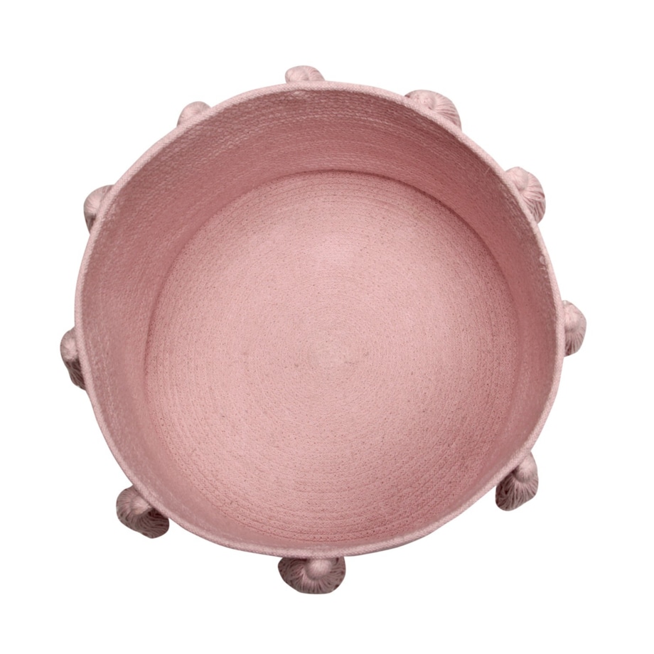 Kosz Basket Tassels Pink