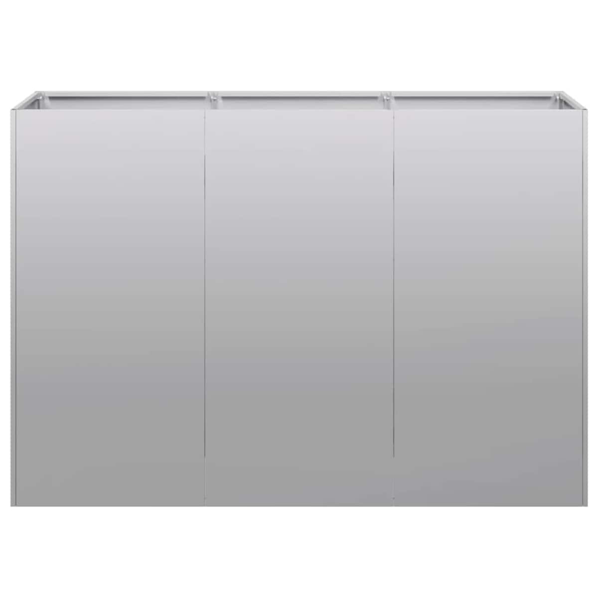 vidaXL Doniczka 120x40x80 cm Stal ocynkowana