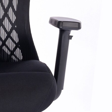 FOTEL BIUROWY ERGONOMICZNY AVERY CZARNY