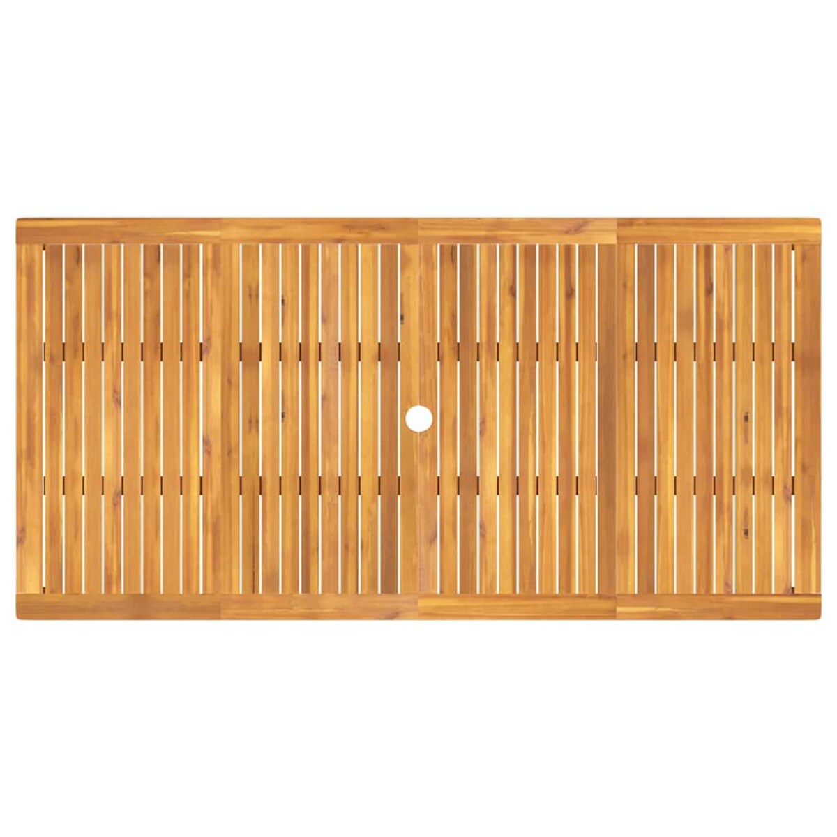 vidaXL Zestaw do jadalni w ogrodzie 7 pcs Brązowy lite drewno akacjowe