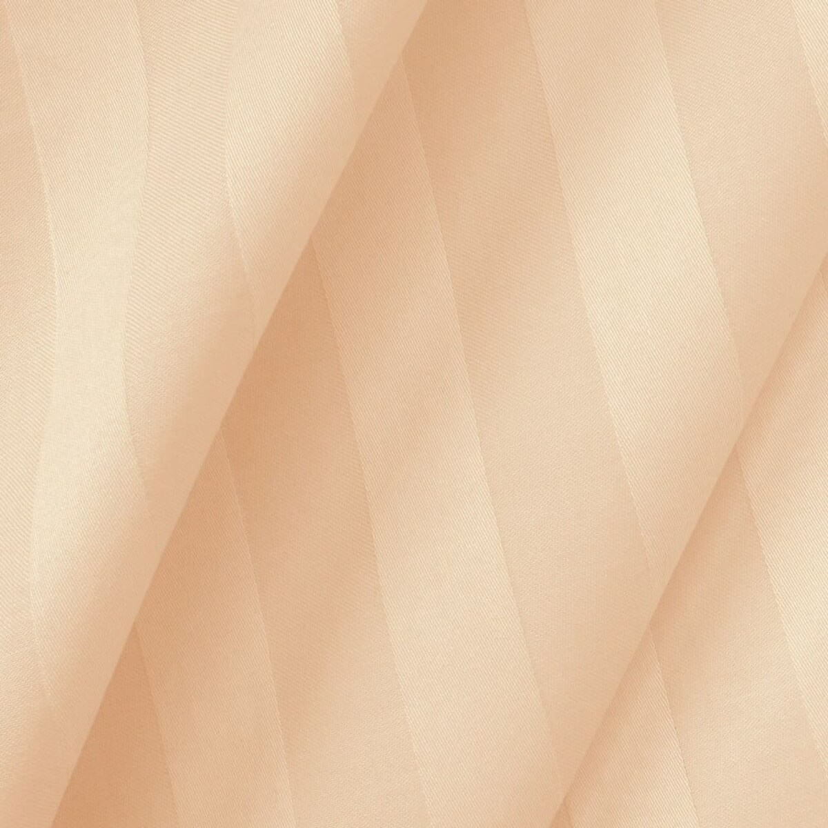 Poszewka bambusowa satyna bawełniana 50x60 Bamboo paski, beżowe