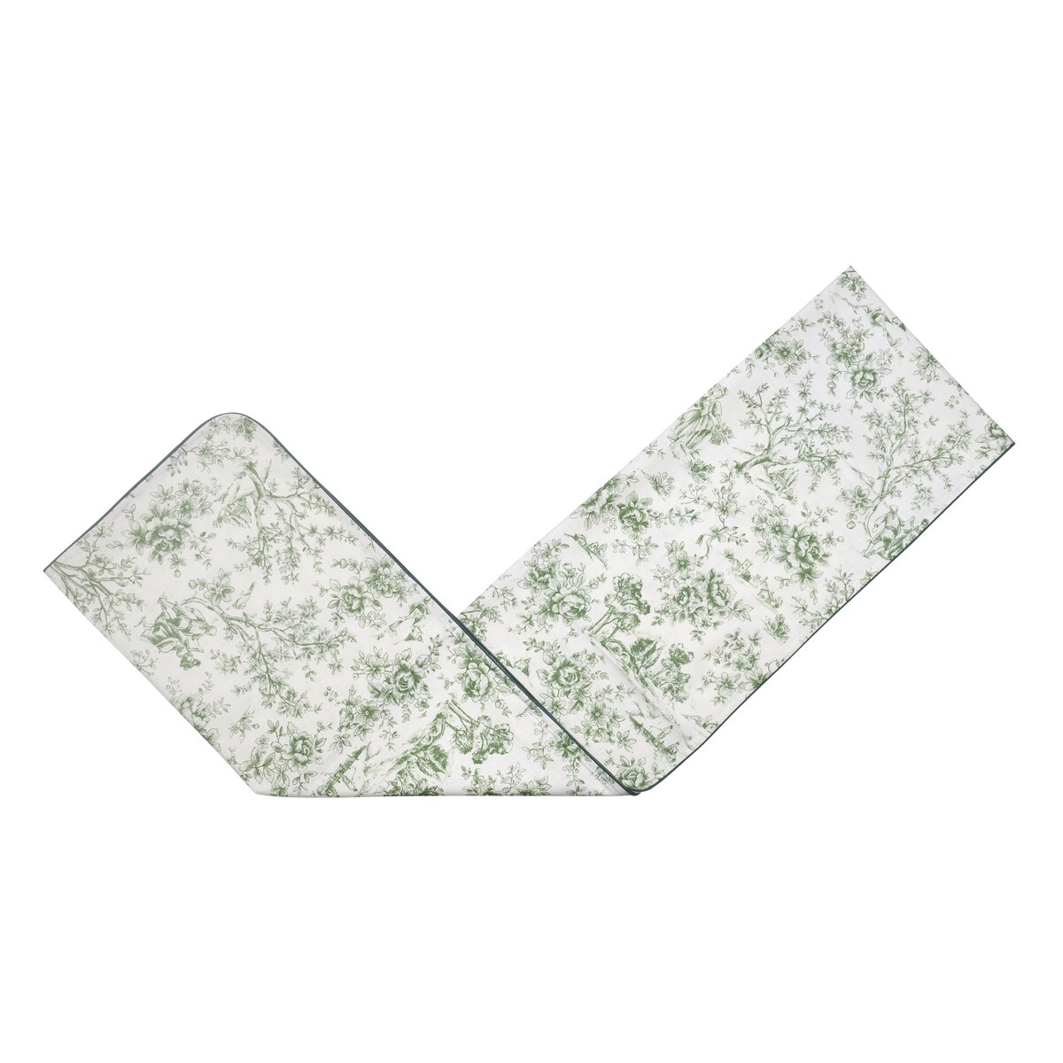 Bieżnik Toile de Jouy Green