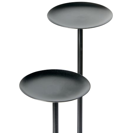 Świecznik LAMEGO Metal 23 cm Czarny