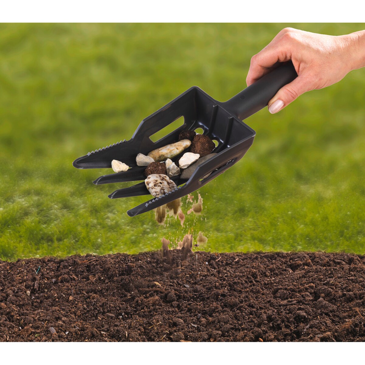 Łopatka ogrodowa, wycinak do chwastów, polipropylen