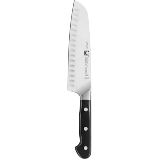 Nóż Santoku z rowkami Zwilling Pro - 18 cm