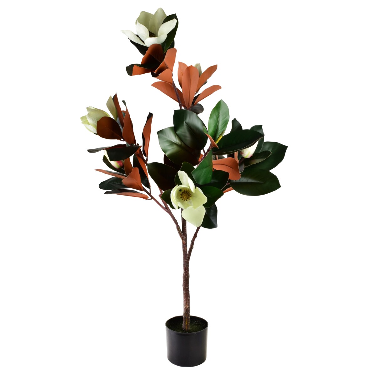 Sztuczny kwiat magnolia w doniczce VIRIDIS