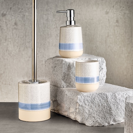 Kleine Wolke Navagio Szczotka toaletowa ze stojakiem Steelblue Niebieski