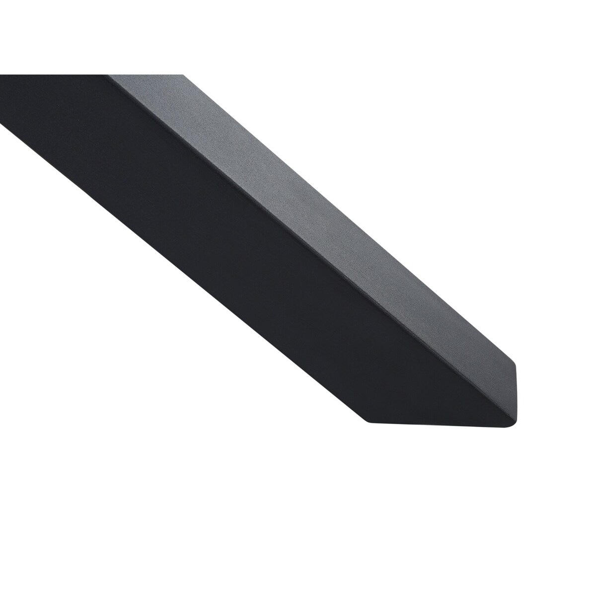 Stół ogrodowy okrągły ⌀120 cm szary z czarnym MALETTO