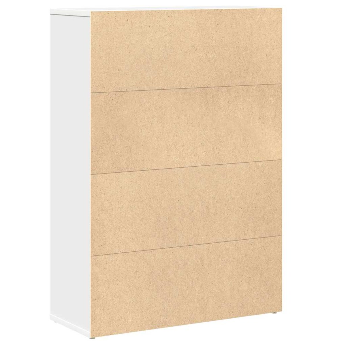 vidaXL Regał na książki, biały, 60x24x85 cm, materiał drewnopochodny