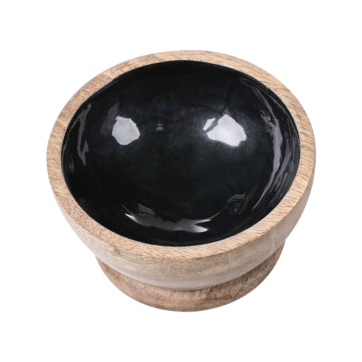 Moździerz z tłuczkiem BANHA Drewno mango Brązowy/ czarny