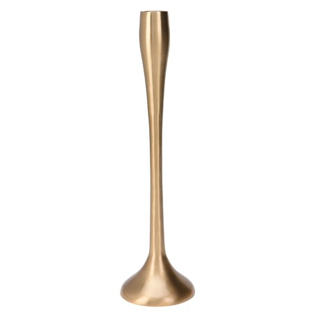 Świecznik Metalowy Pojedynczy Na Świecę Świeczki Świąteczny Glamour 31 cm