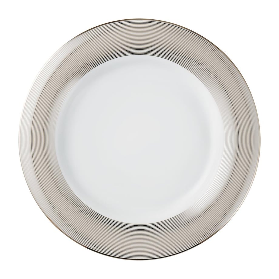 VILLA ITALIA Serwis obiadowy na 6 osób Komplet talerzy porcelanowych VALENTINO