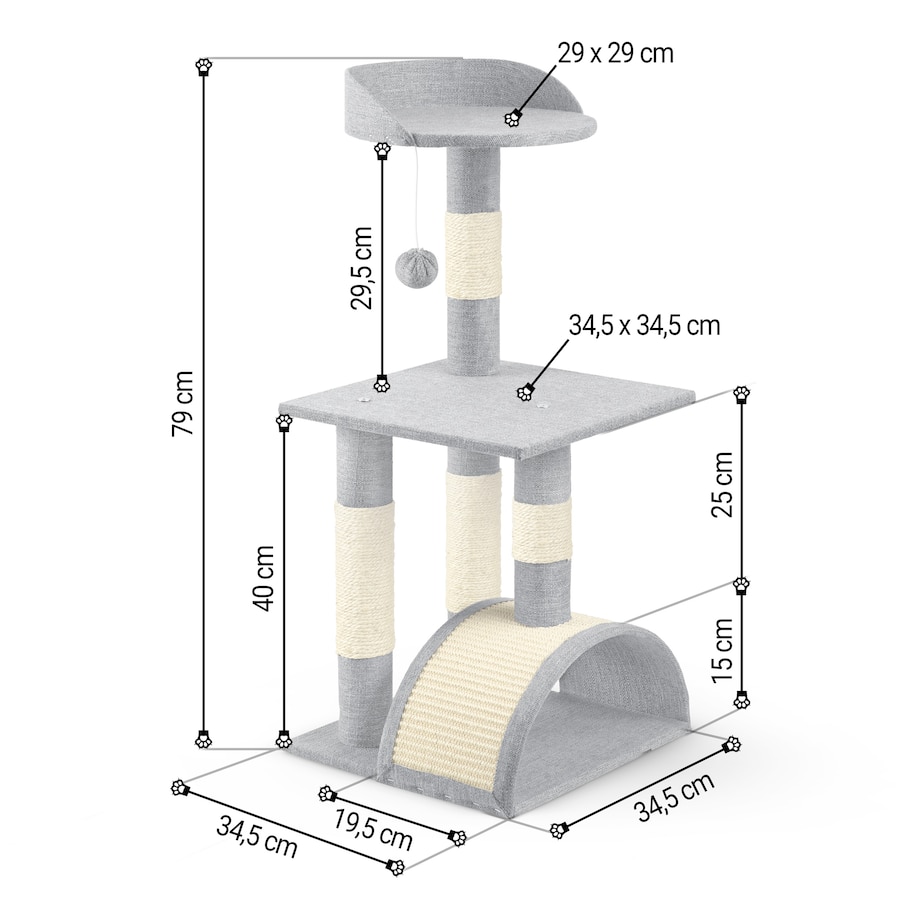 Drapak dla kota legowisko domek wieża zabawka Pethaus